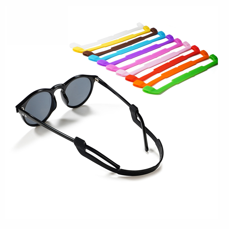 Sangles de lunettes de soleil en silicone suspendues multicolores Chaînes et cordons de lunettes personnalisés