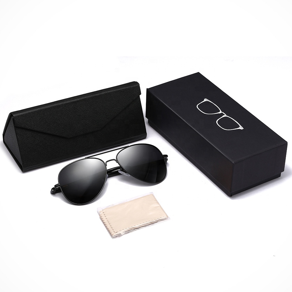 Boîte d'emballage de lunettes personnalisées en usine Étui rigide pour lunettes de soleil