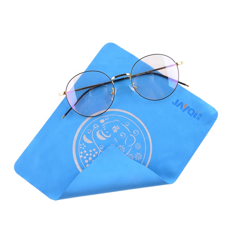 Chiffon de nettoyage en microfibre pour lunettes avec logo personnalisé_Hot_yy
