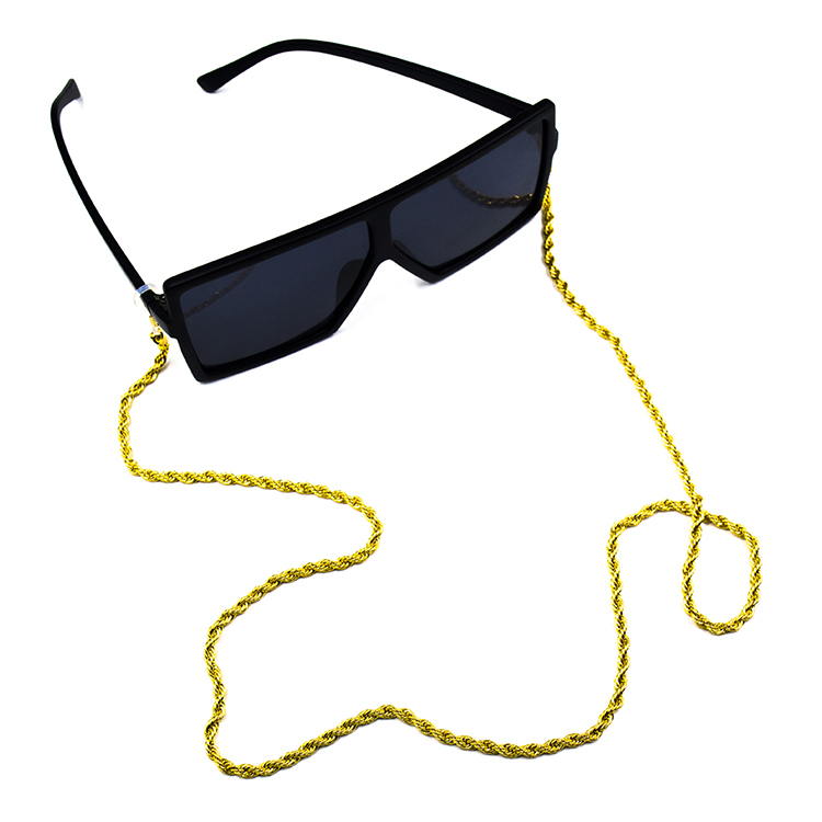 Chaîne de lunettes de mode pour femmes Chaînes et cordons de lunettes de soleil en métal
