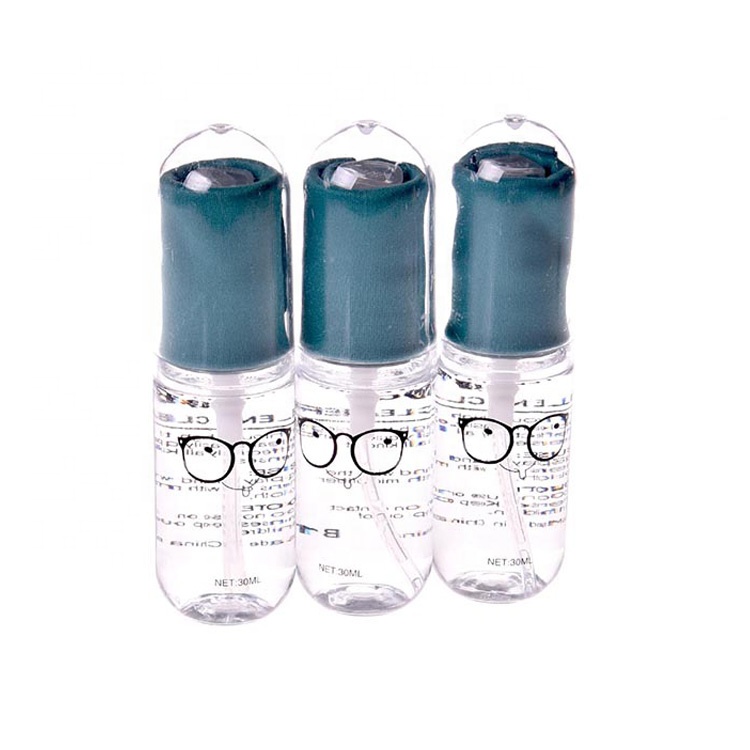Grand vaporisateur de nettoyant pour lentilles de lunettes Vaporisateur professionnel de 30 ml